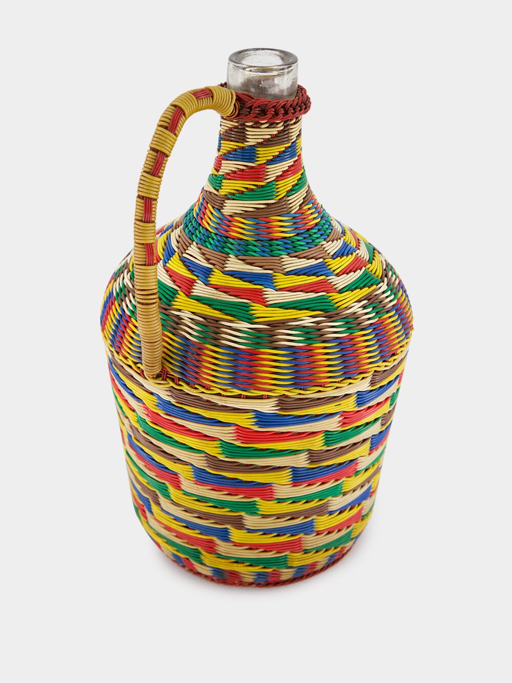 Woven Glass Flask 36cm