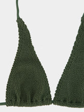 Bond-Eye Khaki Eco Sofie Triangle Bikini Top