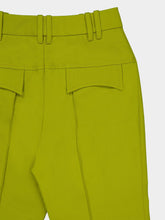 Zimmermann Pistachio Luna Wool Flare Trousers