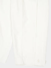Zimmermann White Luna Twill Jumpsuit