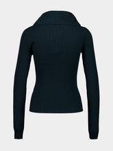 Zimmermann Bottle Green Valiant Merino Scarf Top
