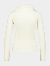 Zimmermann Cream Valiant Merino Scarf Top