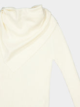 Zimmermann Cream Valiant Merino Scarf Top