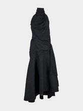 Zimmermann Night Sky Draped Denim Midi Dress