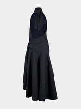Zimmermann Night Sky Draped Denim Midi Dress