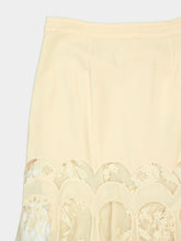 Zimmermann Sand Valiant Panelled Lace Maxi Skirt