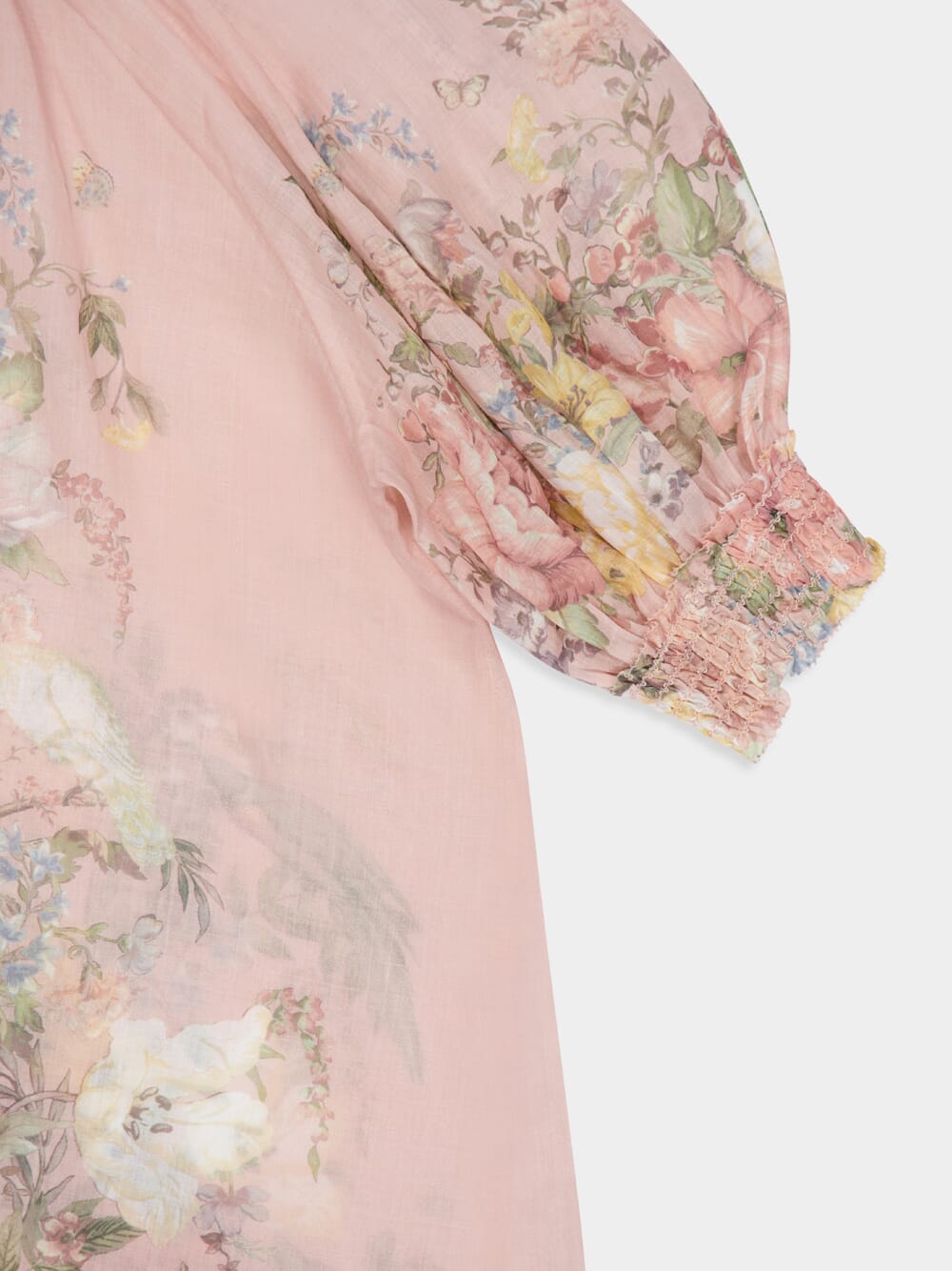 Floral Pink Waverly Blouse