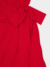 Valentino Garavani Paris Red Silk Cady Couture Maxi Dress