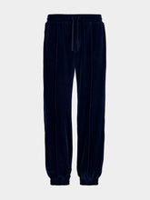 Valentino Garavani Blue Velvet Jogger Trousers