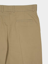 Valentino Garavani Beige Cotton Gabardine Chino Trousers