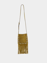 Valentino Garavani Beige Nellcôte Small Suede Shoulder Bag