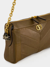 Valentino Garavani Tundra Panthea Small Leather Shoulder Bag