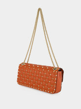 Valentino Garavani Papavero Rockstud Spike Quilted Shoulder Bag