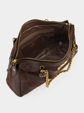 Valentino Garavani Ebony Panthea Medium Shoulder Bag
