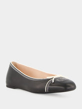 Valentino Garavani Black VLogo Signature Nappa Ballet Flats
