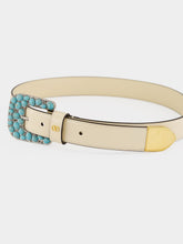 Valentino Garavani Butter VLogo Signature Leather Belt