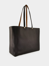 Valentino Garavani Black and Saddle Brown Reversible Tote Bag