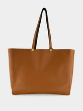 Valentino Garavani Black and Saddle Brown Reversible Tote Bag