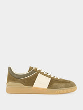Valentino Garavani Military Green Upvillage Low Top Trainers