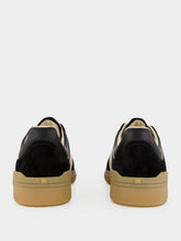 Valentino Garavani Black Upvillage Low Top Split Leather Trainers