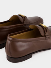 Valentino Garavani Brown VLogo Signature Nappa Loafers