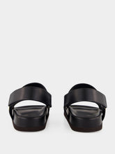 Valentino Garavani Black Studshield Leather Sandals