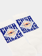 Casablanca White Hermons Mirage Cotton Socks