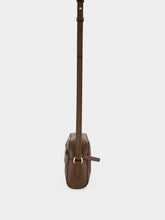 Casablanca Dark Brown Monogram Crossbody Bag