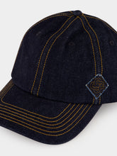 Casablanca Indigo Casablanca Tennis Club Denim Cap
