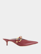 Balenciaga Merlot City 45 Mule in Calfskin