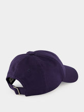 Saint Laurent Navy Blue Cotton Gabardine Baseball Cap