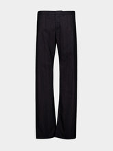 Gucci Black Cotton-Blend Denim Trousers