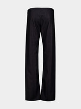 Gucci Black Cotton-Blend Denim Trousers