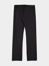 Gucci Black Cotton-Blend Denim Trousers