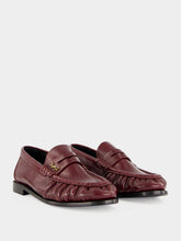 Saint Laurent Vintage Bordeaux Le Loafer Supple