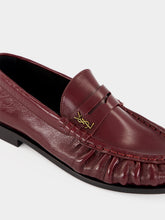 Saint Laurent Vintage Bordeaux Le Loafer Supple