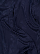 Saint Laurent Prussian Blue Diamond Silk Jacquard Shirt