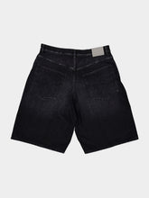 Balenciaga Black Denim Stay Press Shorts