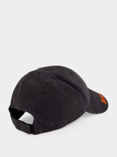 Balenciaga Black Logo Cotton Cap