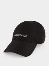 Balenciaga Black Techwear Logo Cap