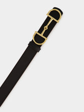 Gucci Chestnut and Black Reversible Horsebit Belt