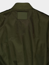 Balenciaga Khaki Polyamide Bomber Jacket