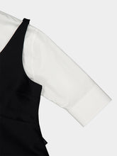 Balenciaga Black Hybrid Shirt Mini Dress