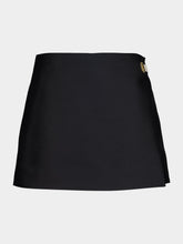 Balenciaga Black Tailored Mini Skort