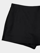 Balenciaga Black Tailored Mini Skort