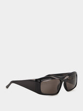 Gucci Black Rectangular Frame Sunglasses