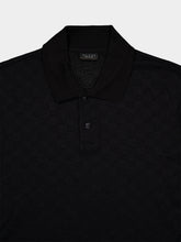 Gucci Black GG Technical Jersey Polo Shirt