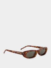 Saint Laurent Light Havana SL 557 Shade Plump Sunglasses