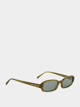 Saint Laurent Transparent Khaki YSL SL 872 Sunglasses