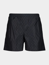 Gucci Black GG Print Swim Shorts